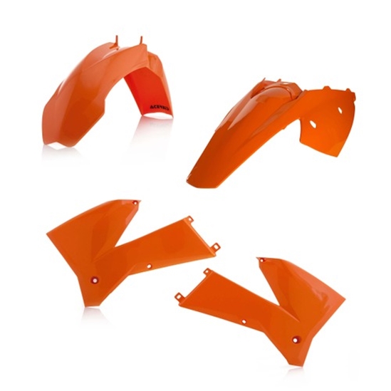 ACERBIS plastový kit KTM EXC/EXC-F 05/07, oranžová