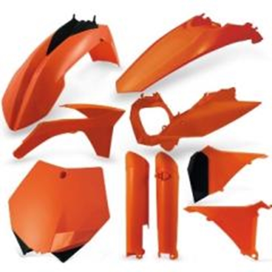 ACERBIS plastový full kit KTM SX 2011, oranžová