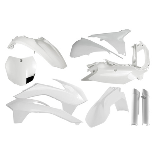 ACERBIS plastový full kit KTM SX/SXF 13/14, bílá