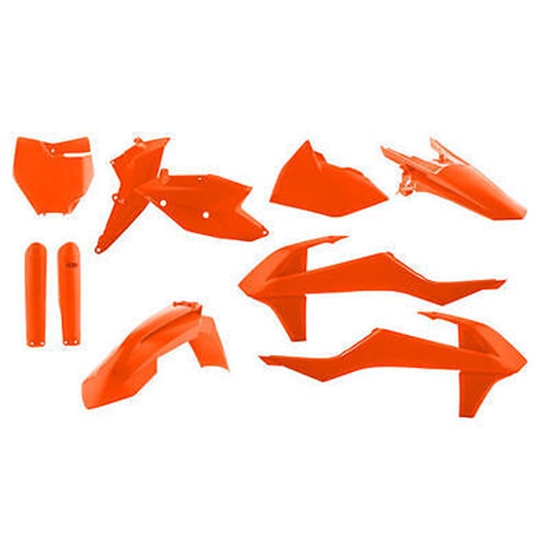 ACERBIS plastový full kit KTM SX/SXF/16-18 kromě SX250/16, oranžová KTM 16