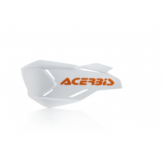 ACERBIS náhradní plast k chráničům páček X-FACTORY bílá/oranžová