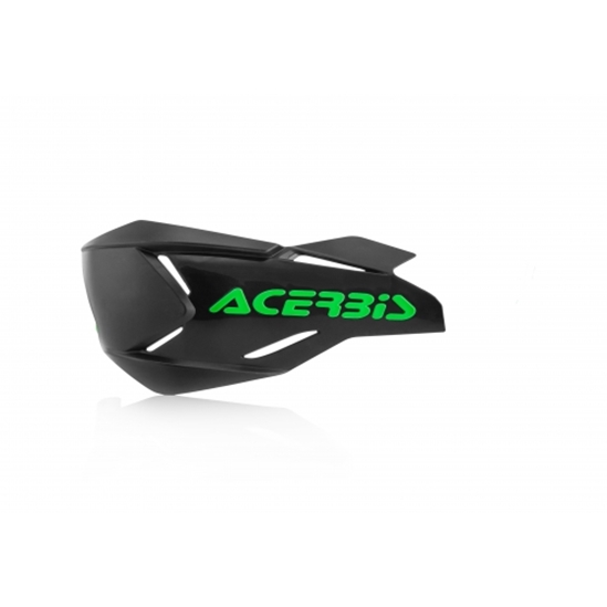 ACERBIS náhradní plast k chráničům páček X-FACTORY bez montážního kitu černá/zelená