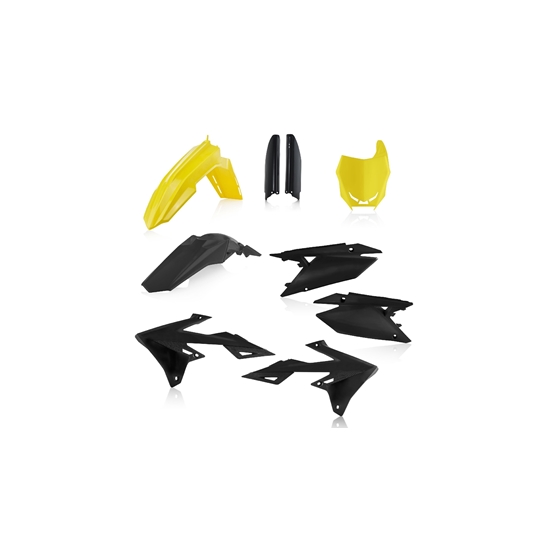 ACERBIS plastový full kit RMZ 450 18/22,RMZ250 19/22 žlutá/černá