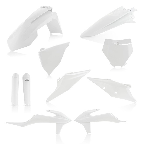 ACERBIS plastový full kit KTM SX/SXF 19/20 bílá