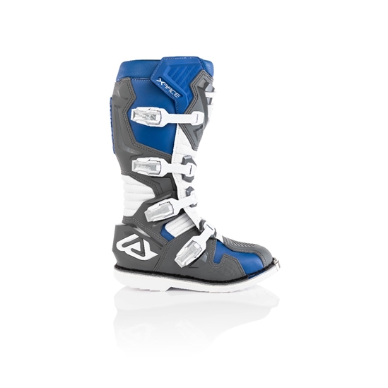 ACERBIS X-RACE motokros boty modrá/šedá