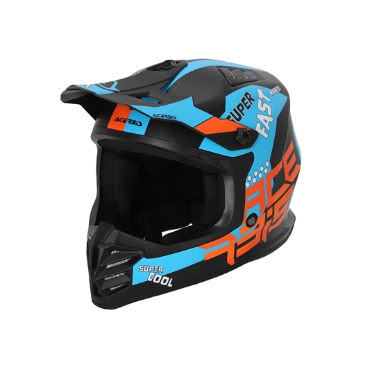 ACERBIS Profile Junior motokrosová přilba černá/oranžová