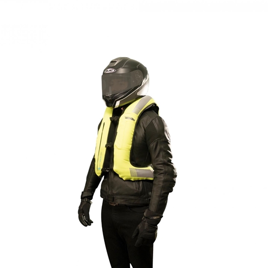 Helite e-Turtle HiVis airbagová vesta