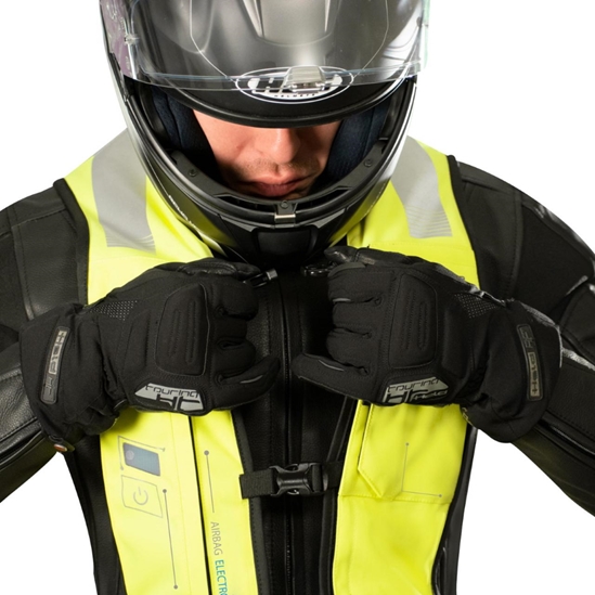 Helite e-Turtle HiVis airbagová vesta