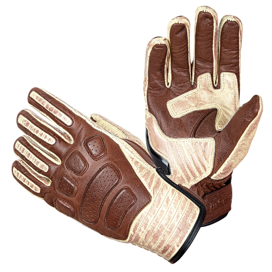 W-TEC Retro Gloves kožené moto retro rukavice