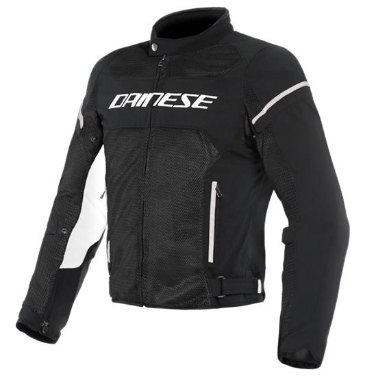 DAINESE AIR FRAME D1 TEX moto bunda černá/bílá