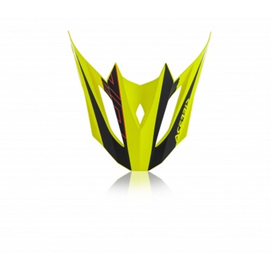 ACERBIS Profile 4.0 kšilt přilby fluo žlutá/černá