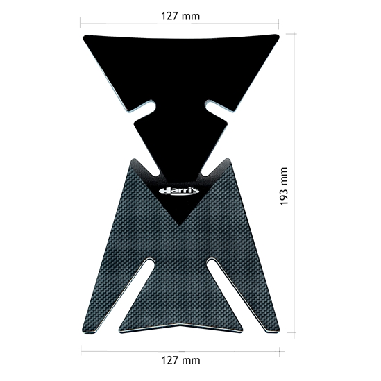 Tankpad ARIETE - CLASSIC 11947  - YAMAHA YZF červený