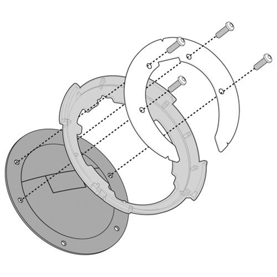 KAPPA YAMAHA - BF21K - redukce pro tanklock