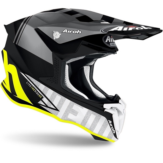 AIROH TWIST 2.0 TECH TW2T31 off-road žlutá moto helma