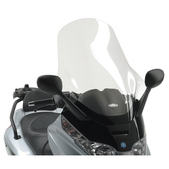 KAPPA KD500STplexi PIAGGIO 125-150-200-250-400 (04-11) čirá