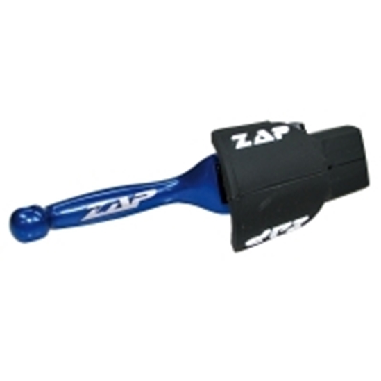 ZAP TECHNIX páčka brzdy Flex RM(Z) 04--, KX(F) 00--12, YZ(F) do 07, YZF 250-06, modrá